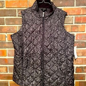 Jane Ashley 1X lined vest